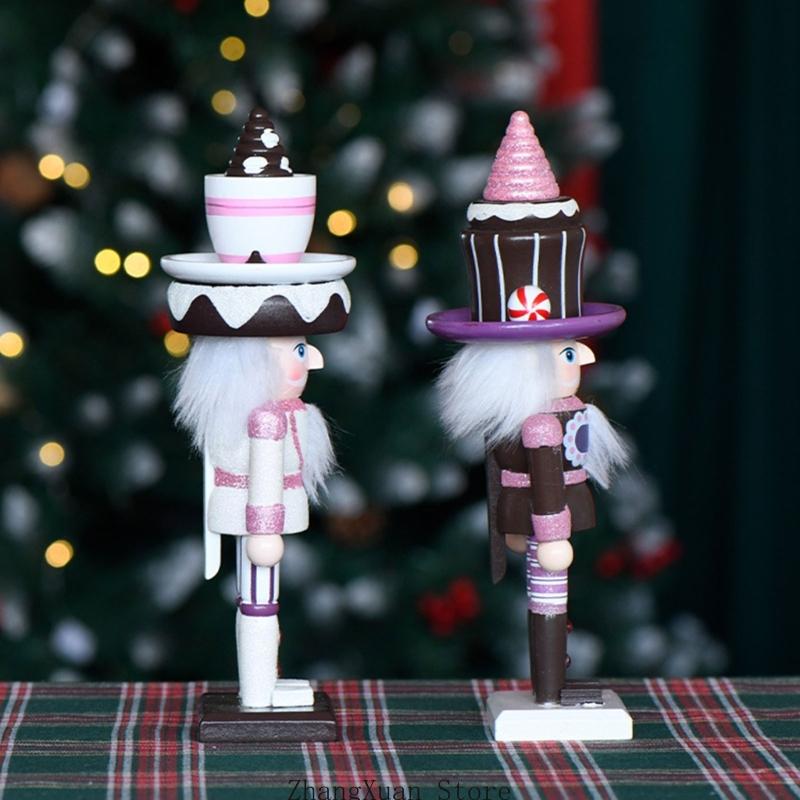 Nutcracker Figurine - Giáng Sinh Bằng Gỗ Món Tráng