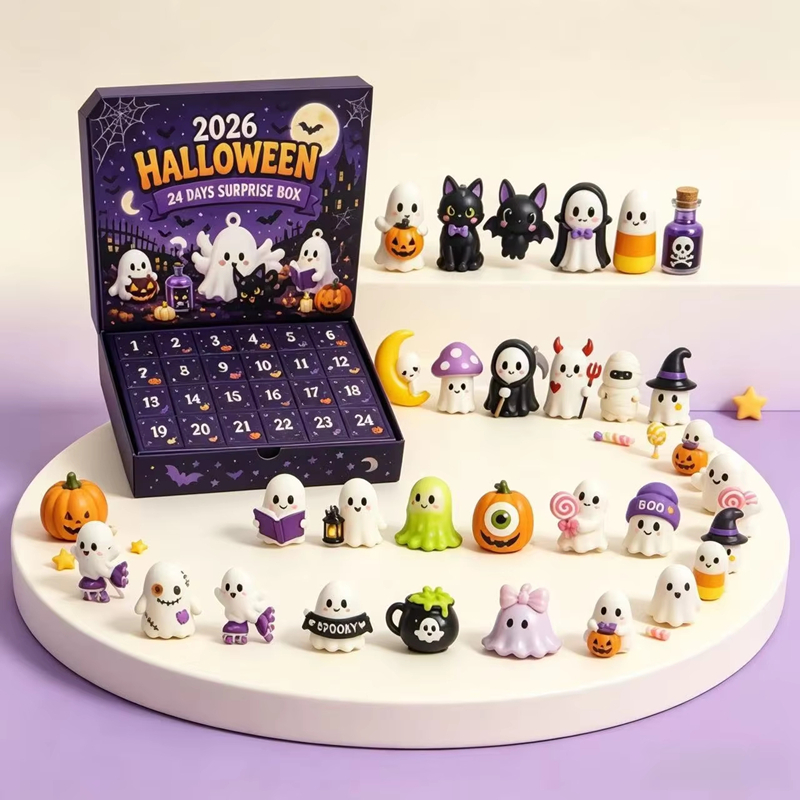 Advent Calendar Gift - 2026 Halloween Advent Calendar 24 Days