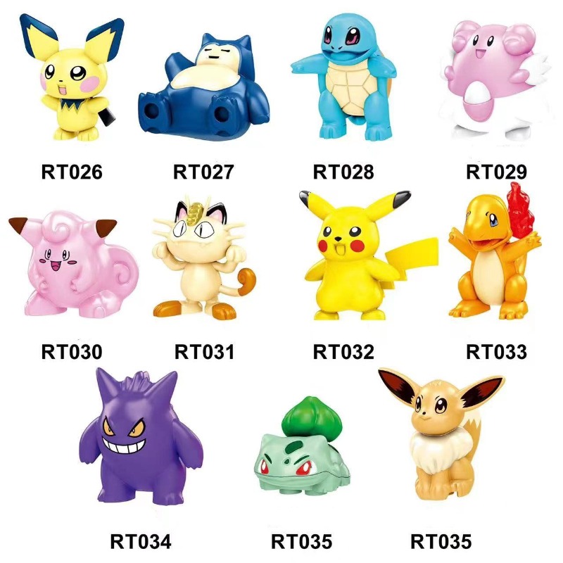 Pokémon Assembly Toy Anime Min - đánh giá và giá Lego Set Creator