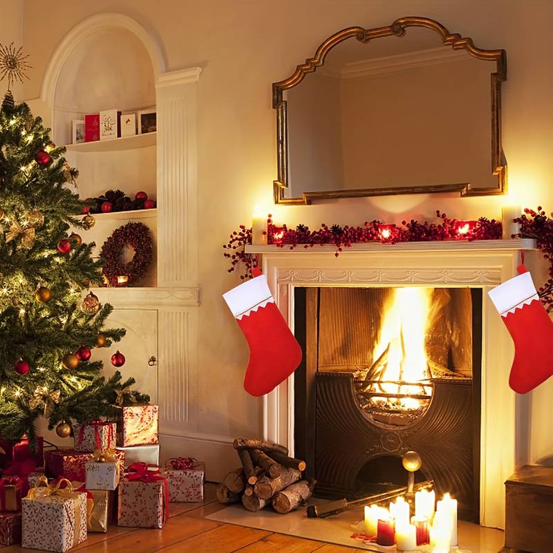 1/3/6pcs Christmas Stockings,  - đánh giá và giá Christmas Stocking Hanging