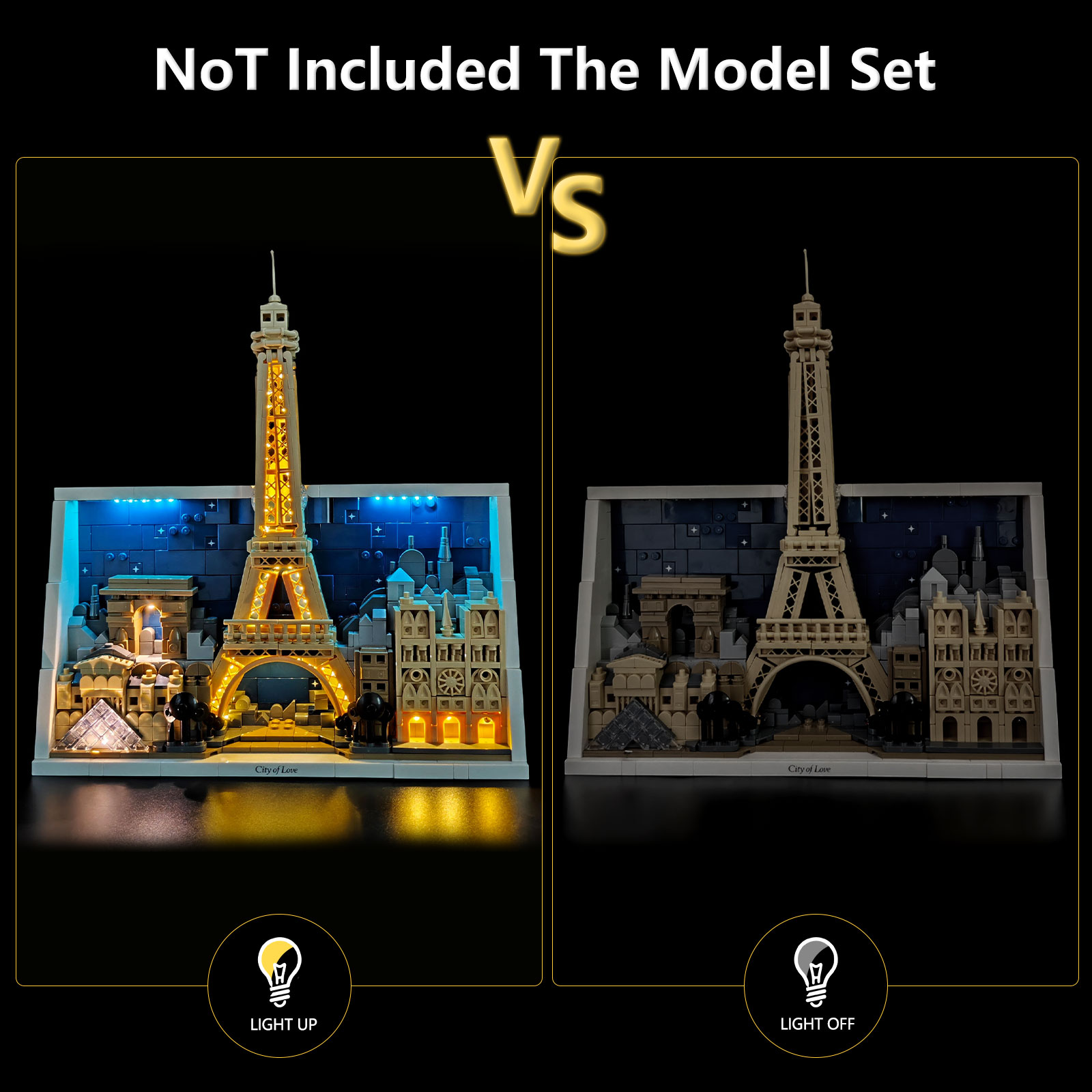 LYBMTWF LED Lighting Kit Compa - đánh giá và giá Lego Set City