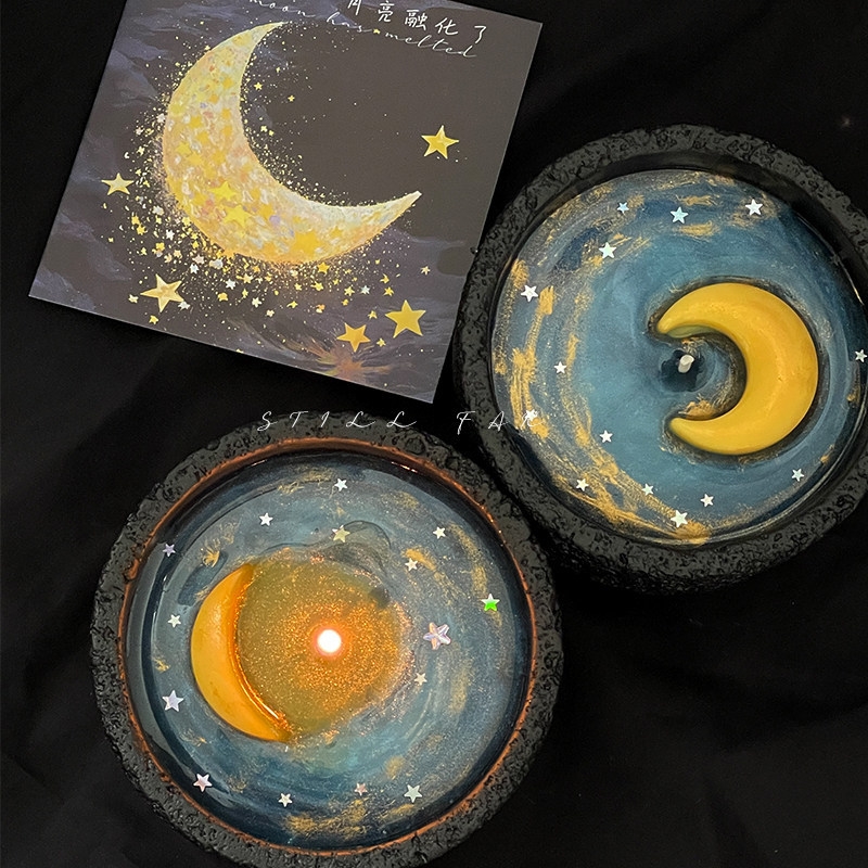 Melting Moon Scented Candle Ha - đánh giá và giá Holiday Candle Set