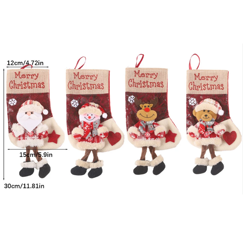 Large Santa Christmas Stocking - đánh giá và giá Christmas Stocking Hanging