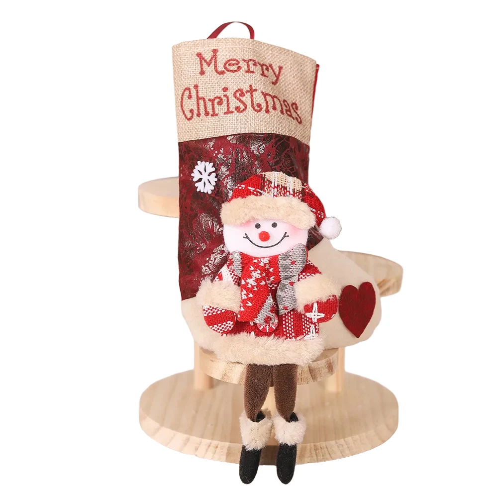 Large Santa Christmas Stocking - đánh giá và giá Christmas Stocking Hanging