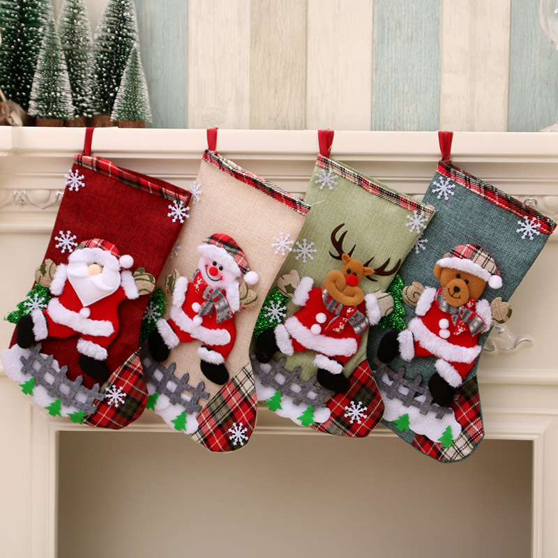 31cm Large Christmas Stockings - đánh giá và giá Christmas Stocking Hanging