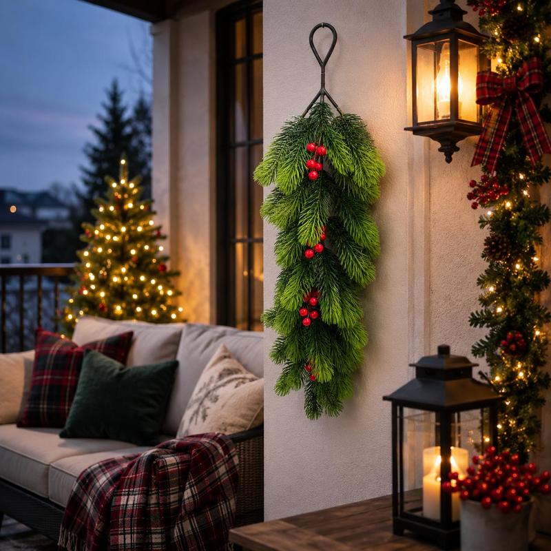 Single Artificial Pine Hanging - đánh giá và giá Christmas Tree Artificial