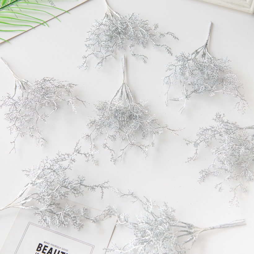 6Pcs/bundle Artificial Plant G - đánh giá và giá Christmas Tree Artificial