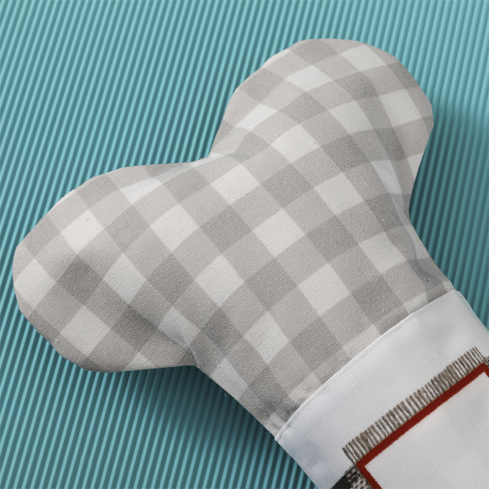 Plaid Pet Christmas Stocking F - đánh giá và giá Christmas Stocking Hanging