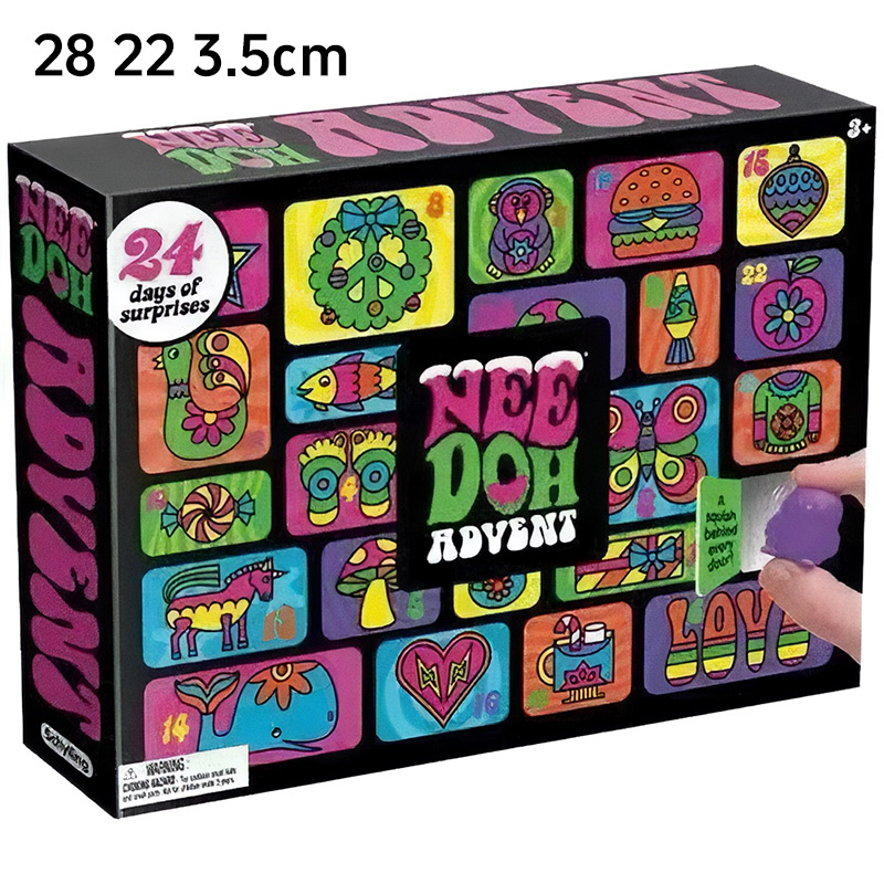 2026 NeeDoh Advent Calendar 24 - đánh giá và giá Advent Calendar Gift