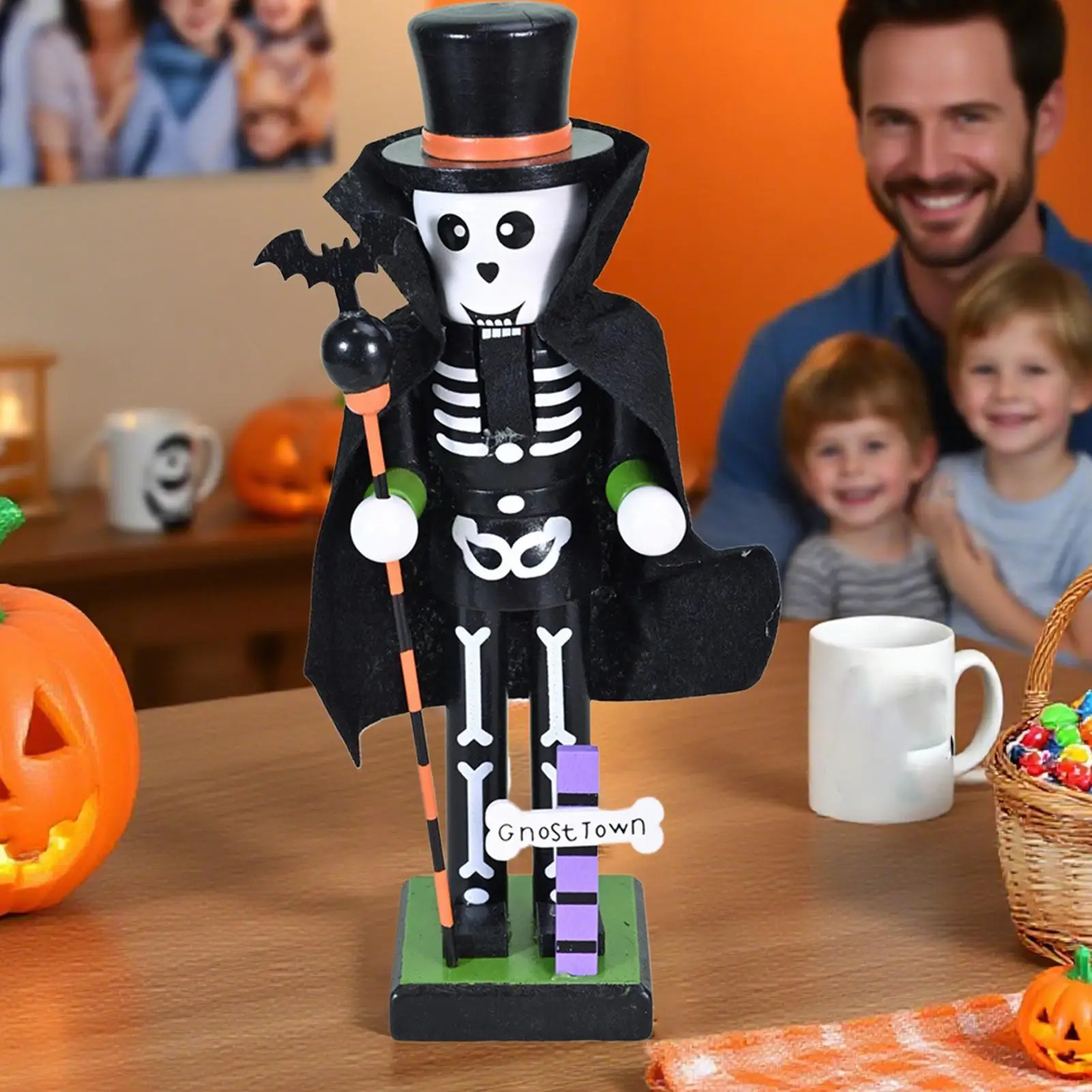Skeleton Halloween Nutcracker  - đánh giá và giá Nutcracker Figurine