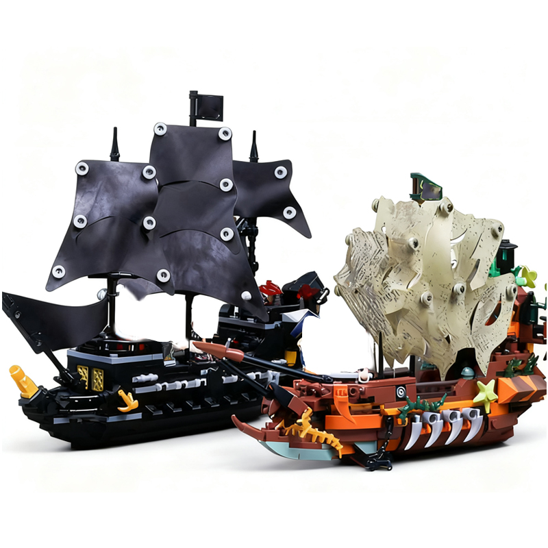 Creative MOC Pirate Boat Ship  - đánh giá và giá Lego Set Creator