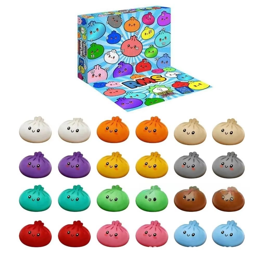Dumpling Squishy Advent Calend - đánh giá và giá Advent Calendar Gift